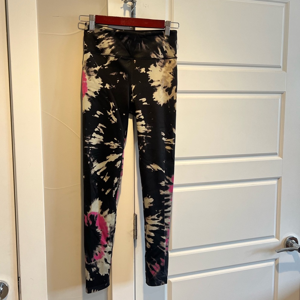 Tie dye yoga pants